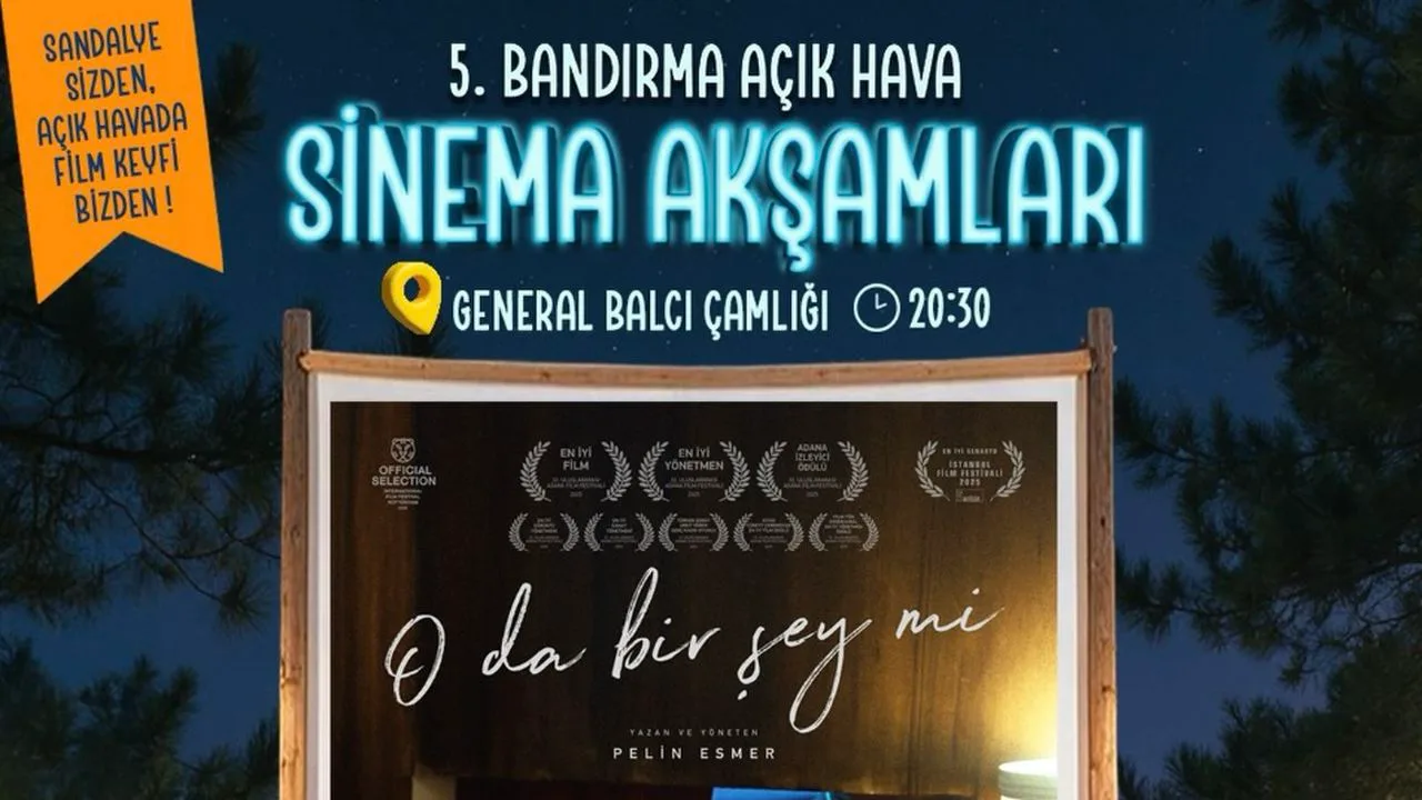 "O da Bir Şey mi?" Bandırmalı sinemaseverlerle buluştu